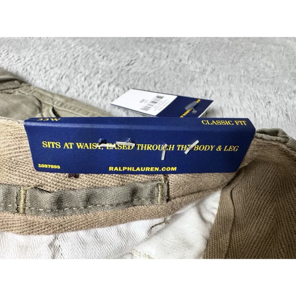 Polo Ralph Lauren carefully as listed